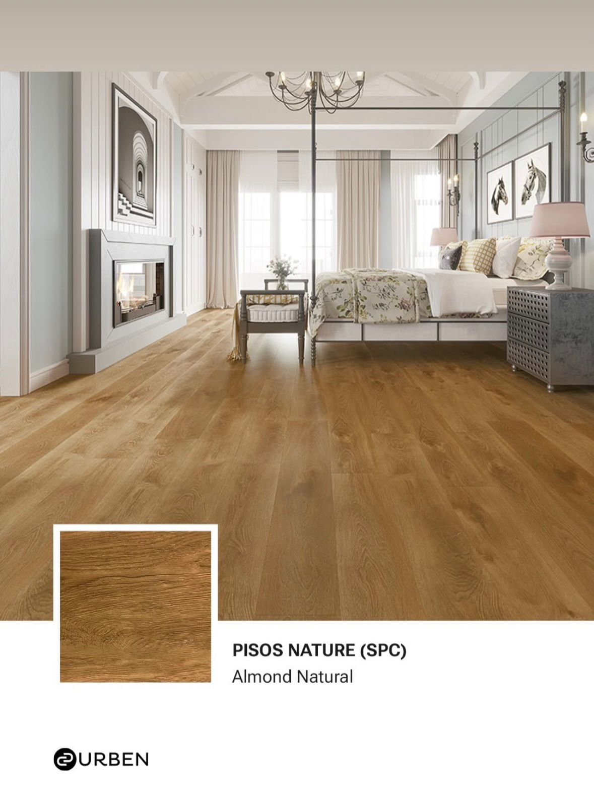 Pisos SPC Nature 3.5mm + 1mm de IXPE 0.30 capa de uso - Image 5