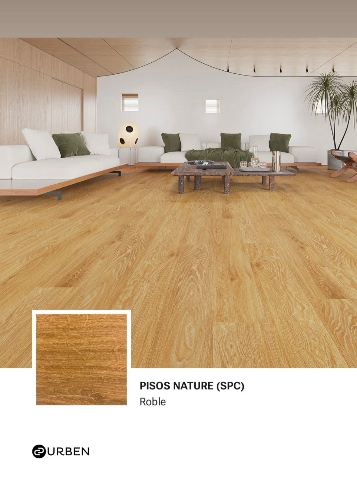 Pisos SPC Nature 3.5mm + 1mm de IXPE 0.30 capa de uso - Image 8