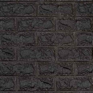 Placa 3D Brickblack